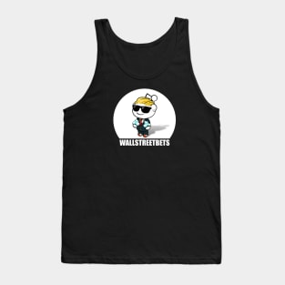 Wallstreetbets WSB Reddit Day Trader Stock Market Options Tank Top